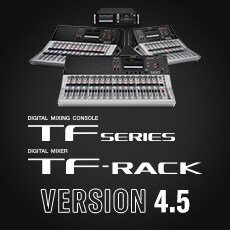 AG旗舰厅TF系列迎来V4.5版本，新增Audix麦克风预设与更灵活的 USB 输出规格！